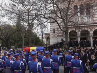 Mircea Lucescu a fost înmormântat cu onoruri militare la Cimitirul Bellu